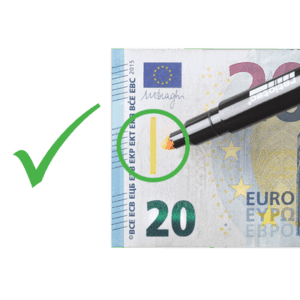 Detektor bankoviek Ratiotec PEN RP50 20Euro OK