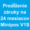 Predĺženie záruky na 24 mesiacov pre elio miniPOS V1S