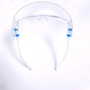Ochranný štít na tvár s okuliarovým rámom