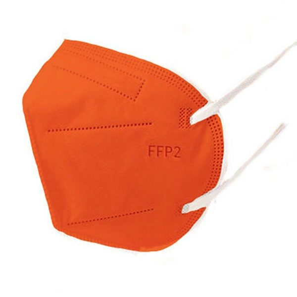 Respirátor FFP2 vyrobený v EÚ - Oranžový