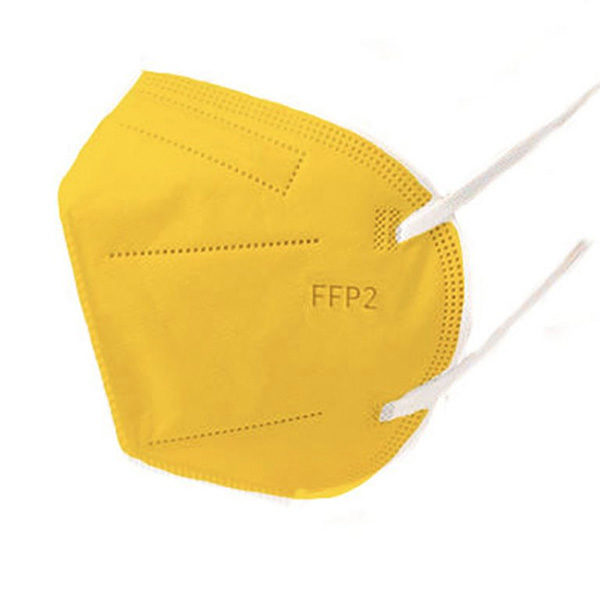 Respirátor FFP2 vyrobený v EÚ - Žltý
