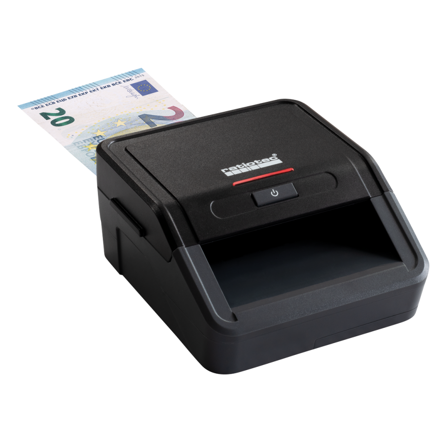 Ratiotec Smart Protect Plus Banknote Tester - Automatic Currency Checker For EUR GBP CHF
