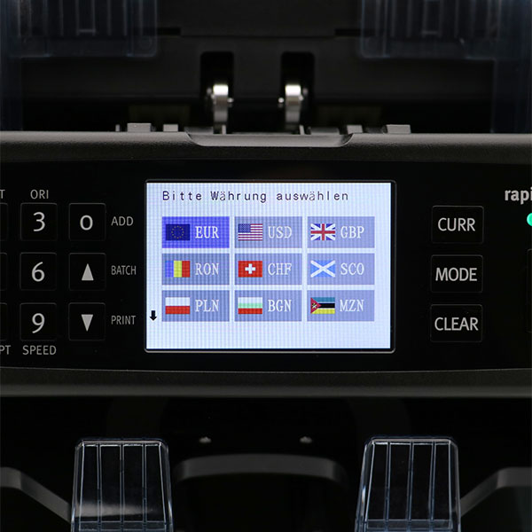 Počítačka bankoviek Ratiotec RapidCount X 575 Počítačka bankoviek Ratiotec RapidCount X 575